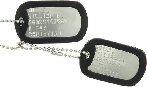 Costume military army dog tags - army,