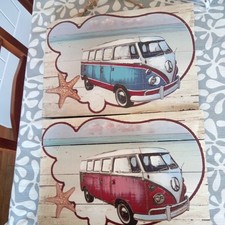 2 X VW Campervan Picture