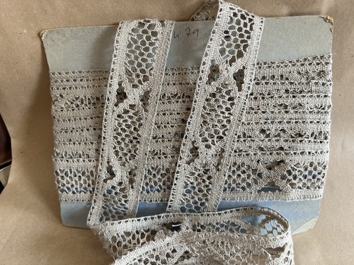 Vintage lace antique ecru - lace,,
