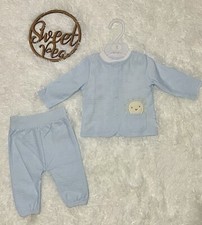 Baby Boys Blue 3 Piece Outfit