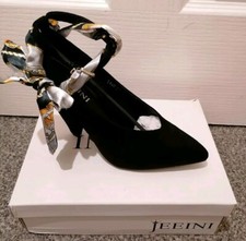 Black Court Shoe Size 4