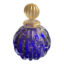 Murano Style Cobalt Blue &
