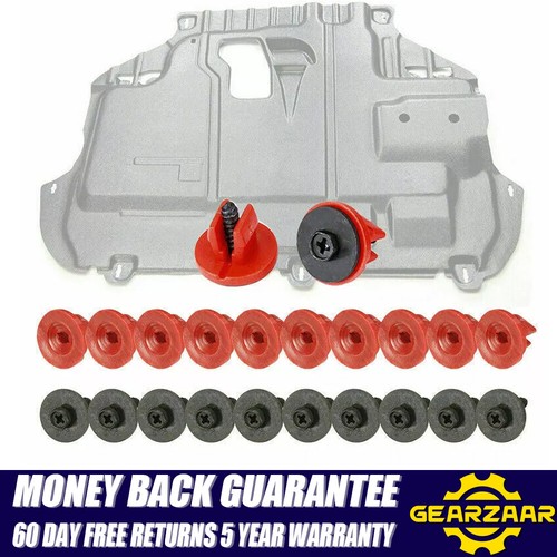 Fitting kit under engine - kit, cover