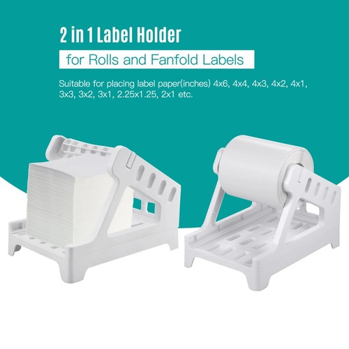Label holder stand for thermal - holder,