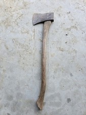 Vintage 7 Lbs Elwell axe Handle Felling tree tool