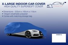 XL blue Indoor Car Cover