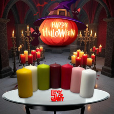 Pillar Candles Unscented Small