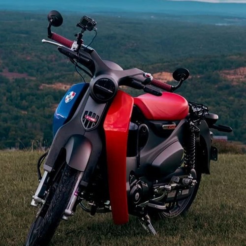 Round motorcycle 22mm - motorcycle,