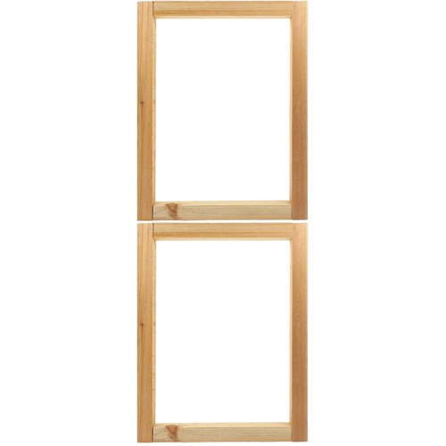 2pcs screen printing - 2pcs, frame