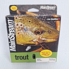 RIO Products Mainstream Trout WF5F Fly Line Lemon Green Freshwater Fly Fishing