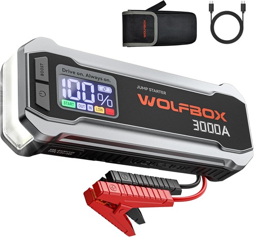 Wolfbox car jump - car, starter