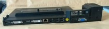 Lenovo ThinkPad 4338 Docking Station T410 T420 2x DP 2x DVI with 2x locking keys