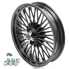 18x3.5 Fat Spoke Front Wheel for Harley Softail Springer Heritage Fatboy FLSTF