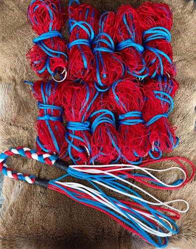 Red 4ft nylon rabbit - 6z,
