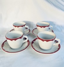 Mid Century Tea Cups & Saucers