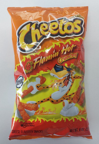 Cheetos flamin hot crunchy - cheetos,