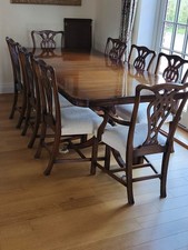 Large Chippendale Dining Table
