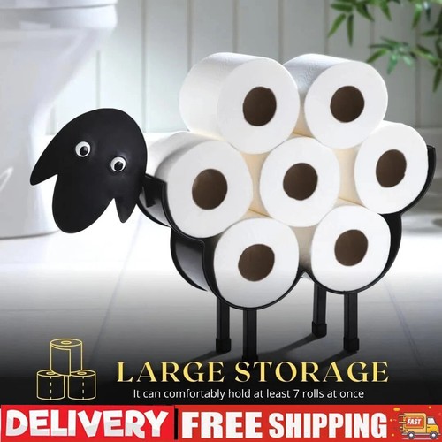 Toilet roll holder sheep free - toilet,