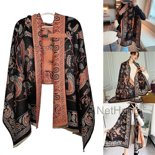 Womens cashmere feel scarf - cashmere,