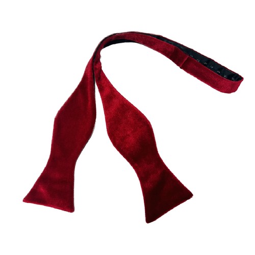 Red velvet self - self-tie, tie