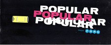 Ford Popular 100E 1960-1961 UK Market Small Format Brochure Standard & De Luxe