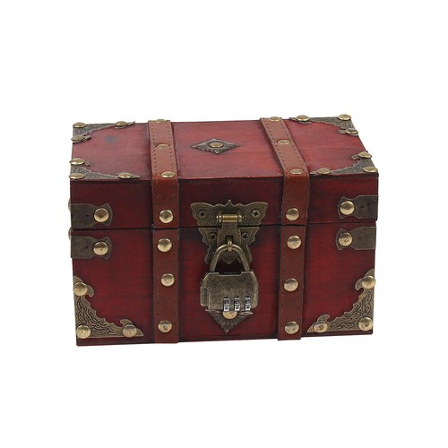 Rustic small wooden storage - small,