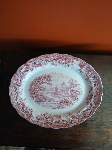 Vintage ridgway pink woburn - vintage,