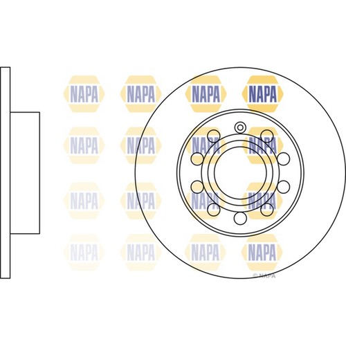 Brake discs solid for vw - brake,