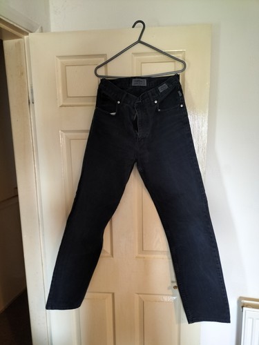 Versace black men jeans - versace,