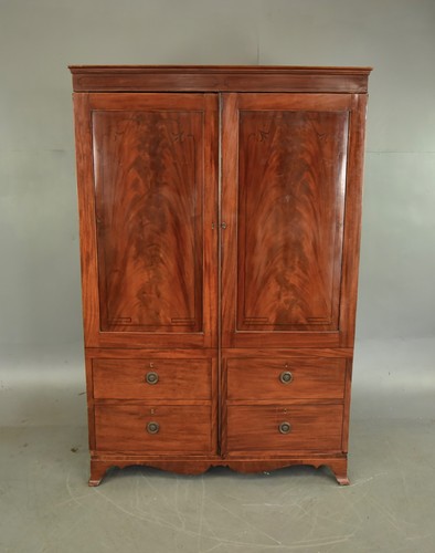 Georgian mahogany double