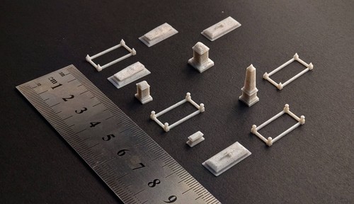 Gauge 1 148 monuments - 1:148,
