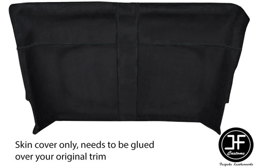 Black stitch front roof - black,