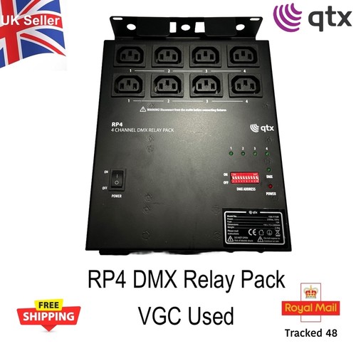 Qtx rp4 dmx relay - relay, 4