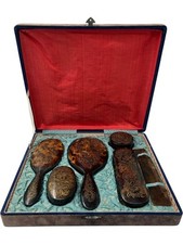 Vintage Chinese Vanity Set in