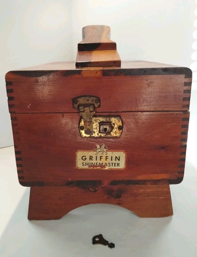 Vtg griffin shinemaster wooden - griffin,