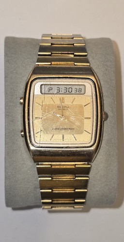 Rare vintage seiko watch - , dual