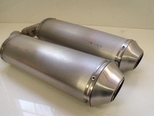 Ducati 1098s oem exhaust end - exhaust,