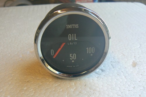 Smiths oil pressure - pressure, gauge