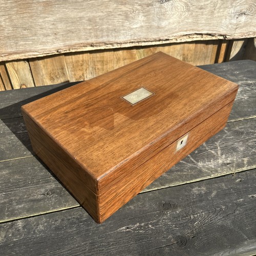 Victorian mahogany writing - victorian,