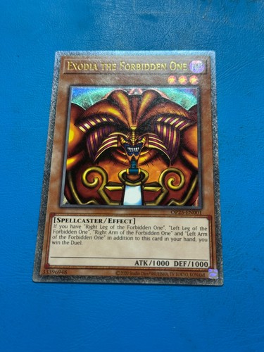 Yugioh ultimate rare exodia - rare,