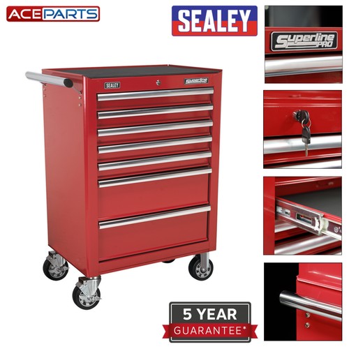 Sealey red tool box - sealey, chest