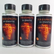 3x Firesprite Domestic Fuel Enhancer Condensing & Oil Boilers 100ml (300ml) AGA
