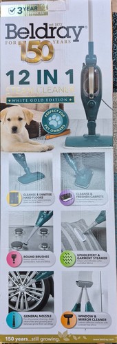 Beldray steam cleaner - 12, in
