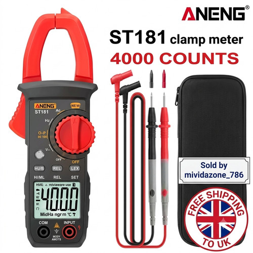 Aneng st181 digital clamp - aneng,