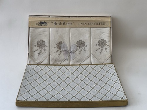 Vintage irish cabin - cabin, linen
