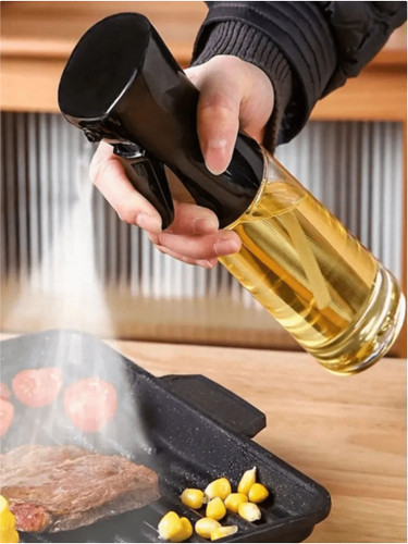 Olive oil spray bottle 200ml - olive,