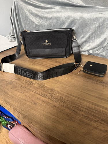 River island black - black, crossbody
