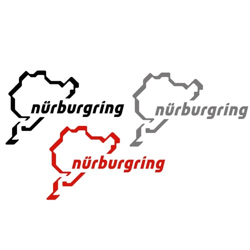 Nurburgring car sticker - nurburgring,