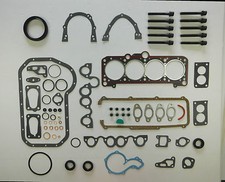 FULL HEAD SUMP BOTTOM GASKET SET BOLTS JETTA GOLF Mk 2 3 1.6 1.8 8V 83-95 GTi