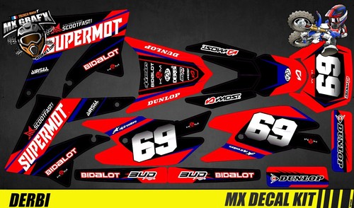 Decal kit for - decal, derbi
